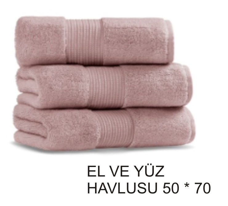EL VE YÜZ HAVLUSU 50 * 70 CM